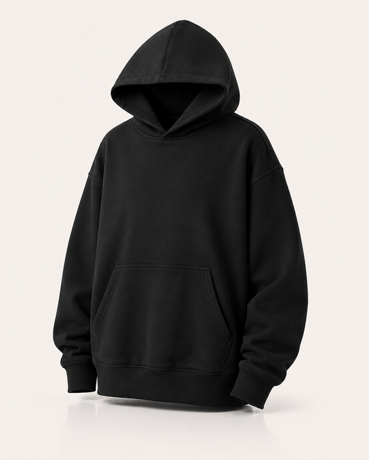 Midnight Black Hoodie