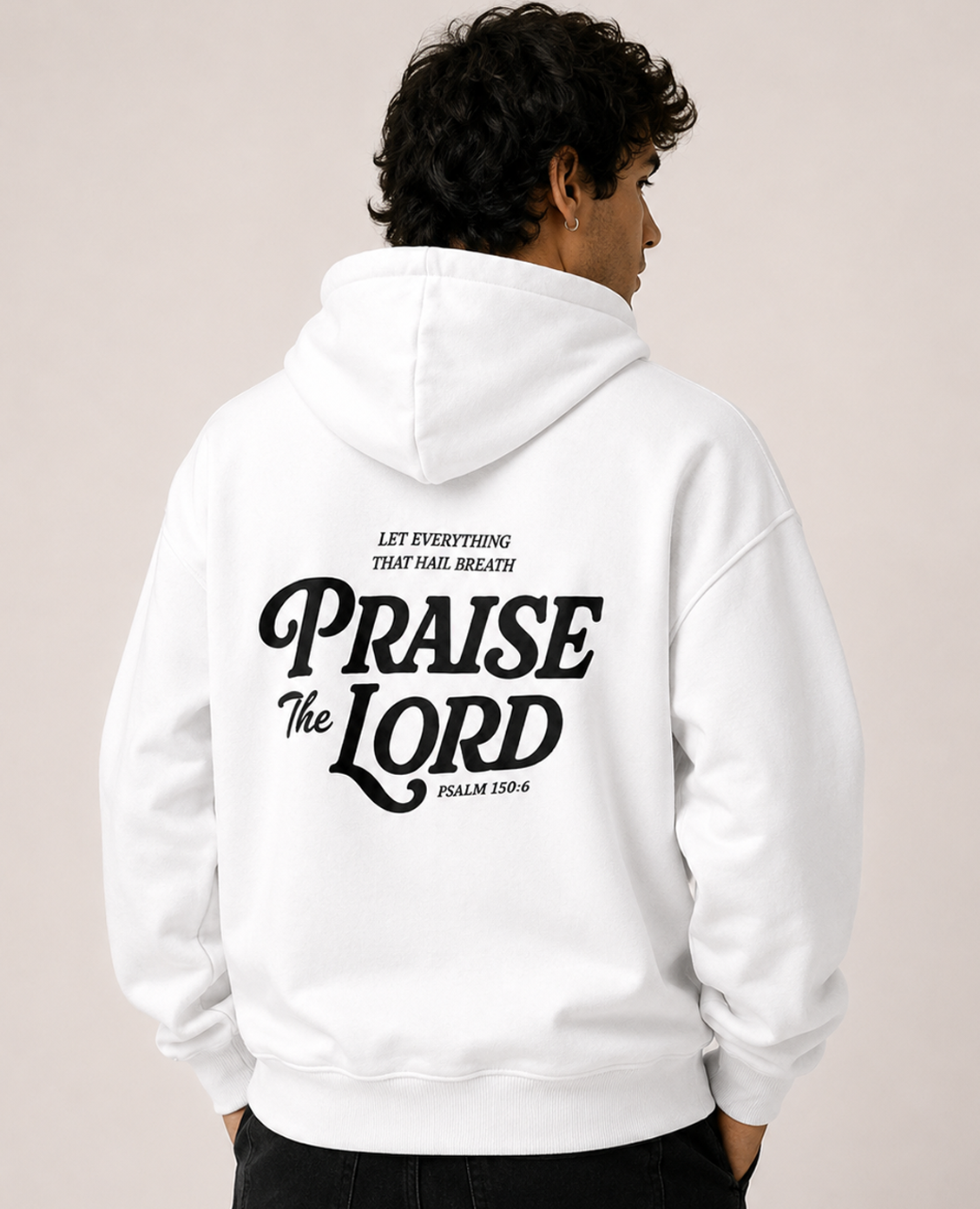 Pure White Hoodie