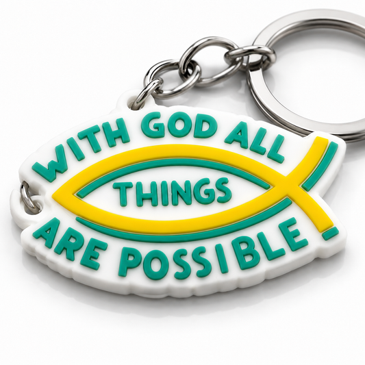 Possible With God Keychain