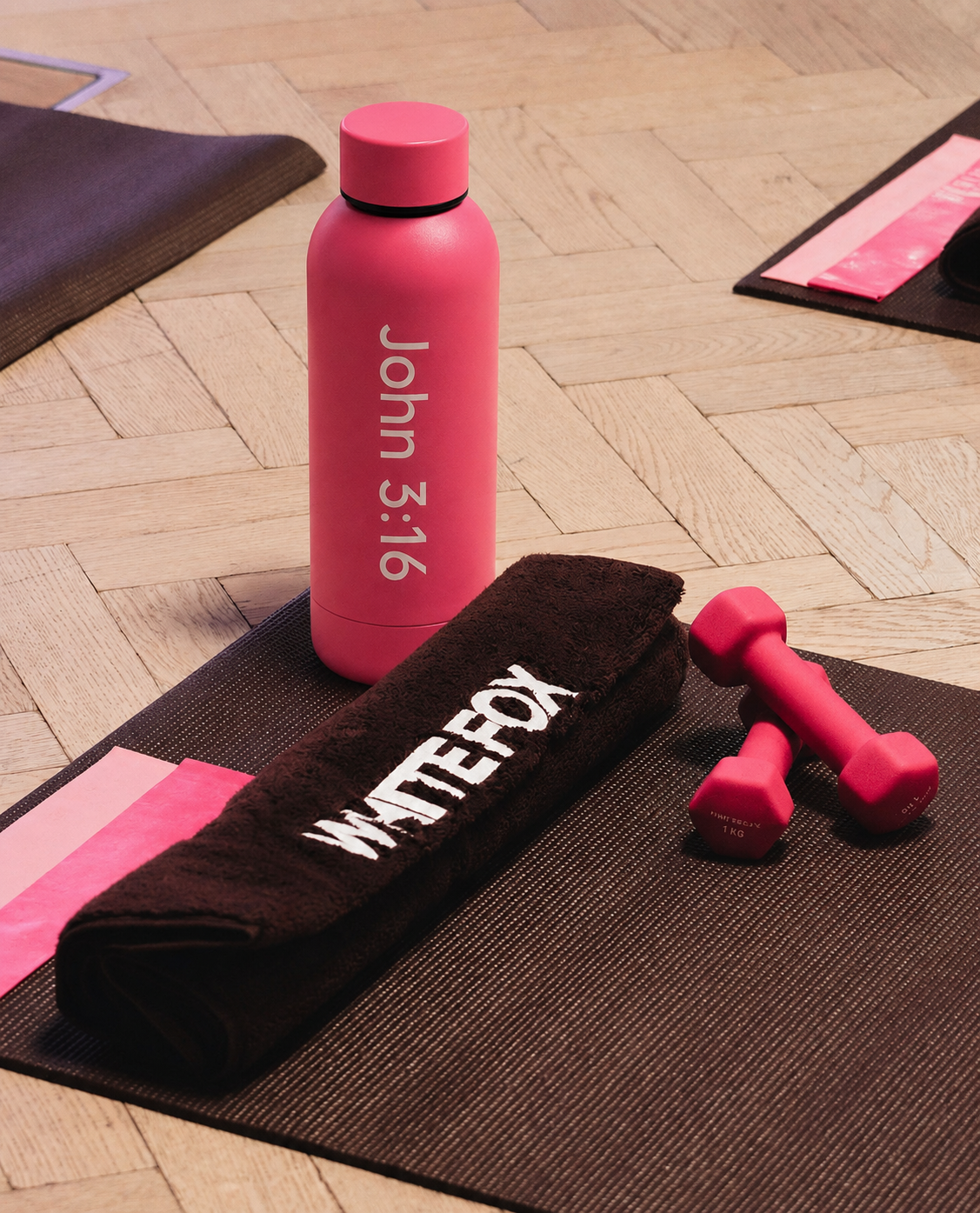Pink Blossom Water Bottle