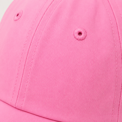 Pink Cotton Cap