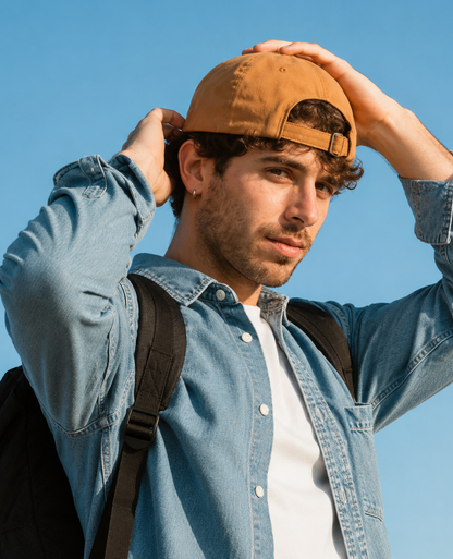 Terracotta Brown Cap