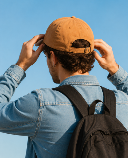Terracotta Brown Cap