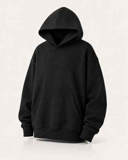 Midnight Black Hoodie