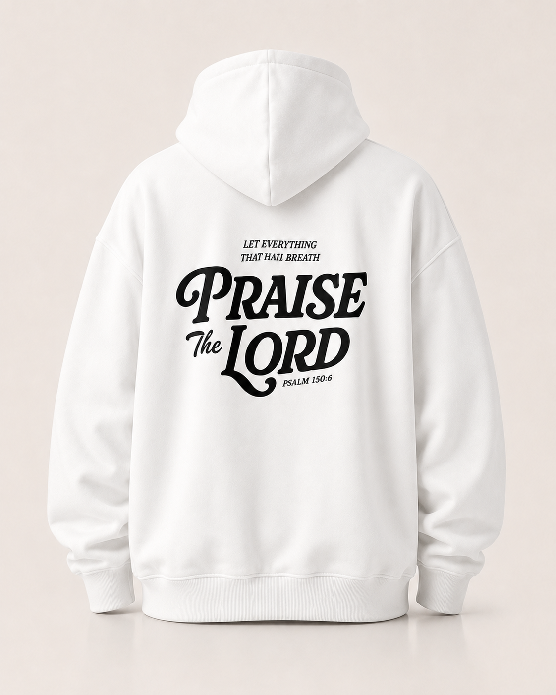 Pure White Hoodie