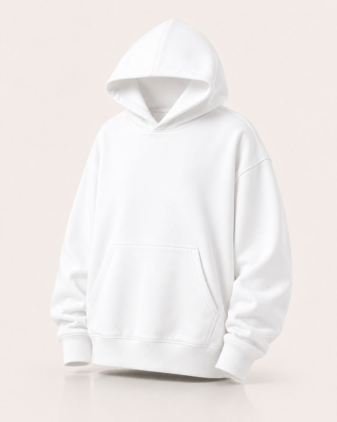 Pure White Hoodie