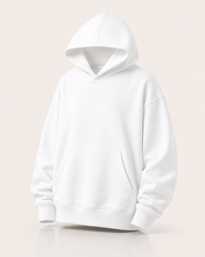 Pure White Hoodie