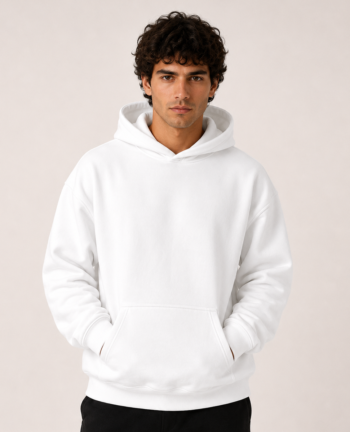 Pure White Hoodie