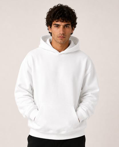 Pure White Hoodie