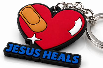 Jesus heals Keychain