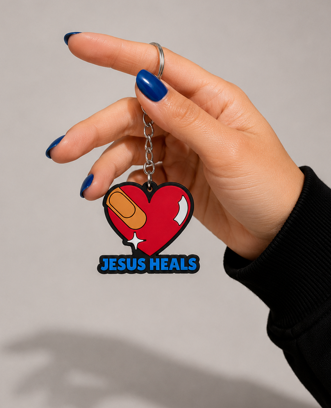 Jesus heals Keychain