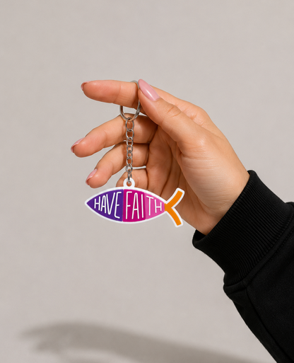 Have faith Keychain