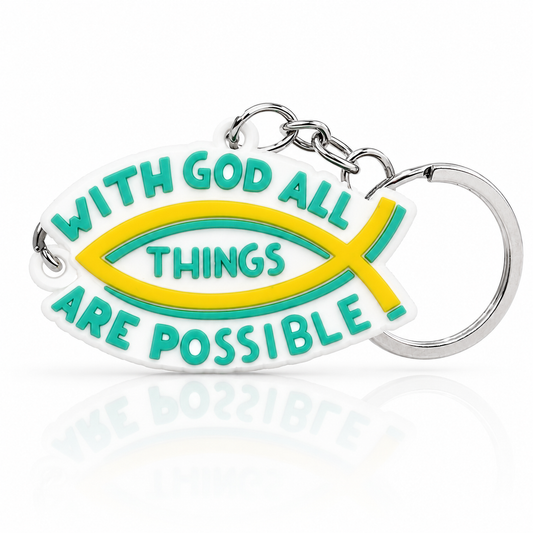 Possible With God Keychain