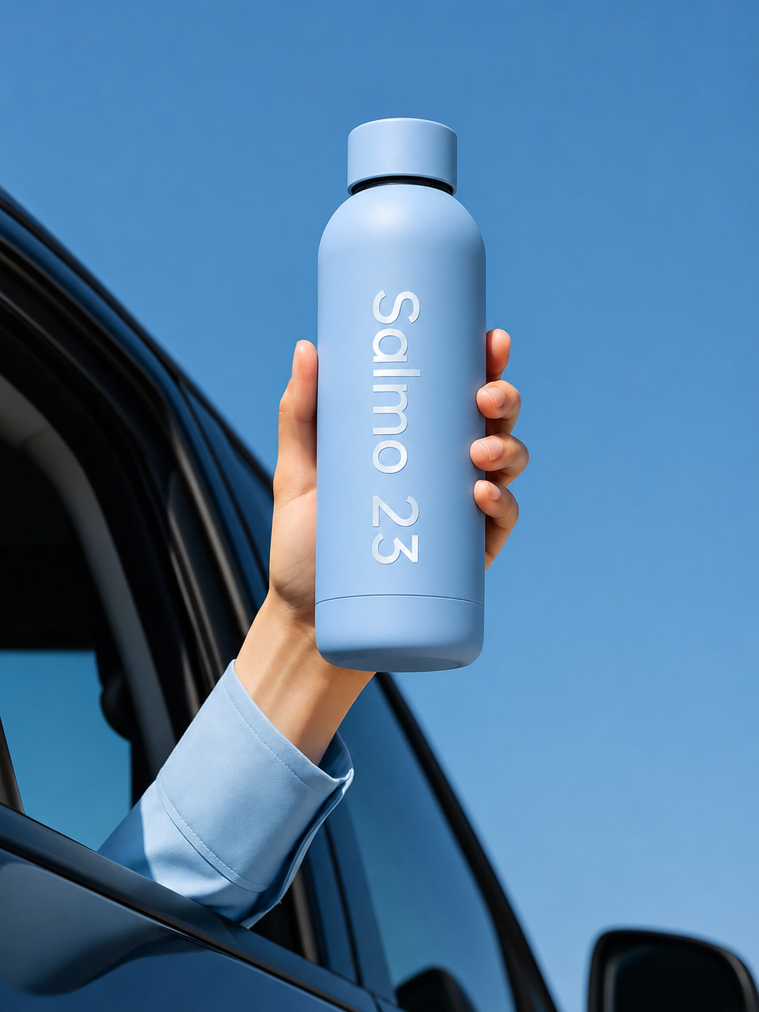 Light Blue Water Bottle