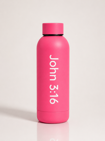 Pink Blossom Water Bottle