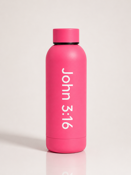 Pink Blossom Water Bottle