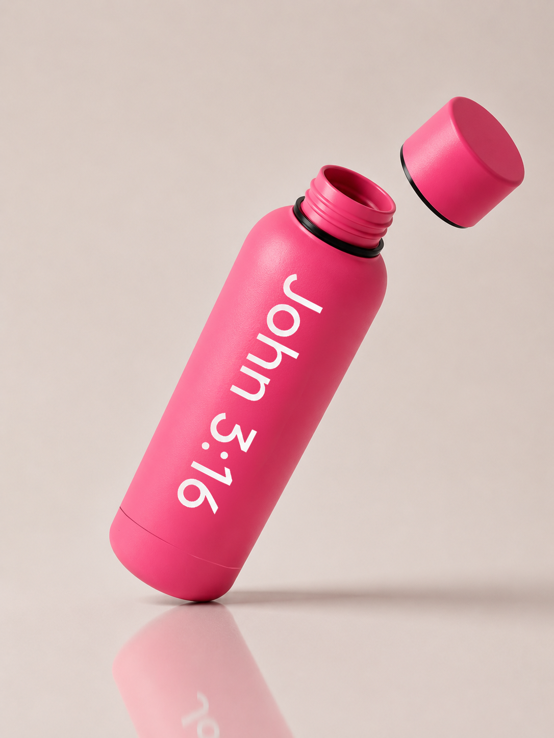 Pink Blossom Water Bottle