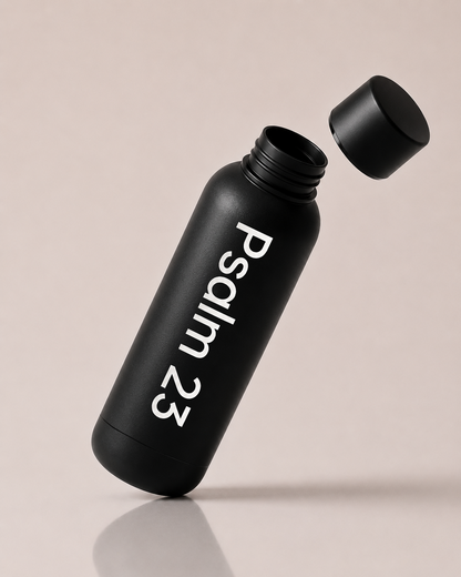 Midnight Black Water Bottle