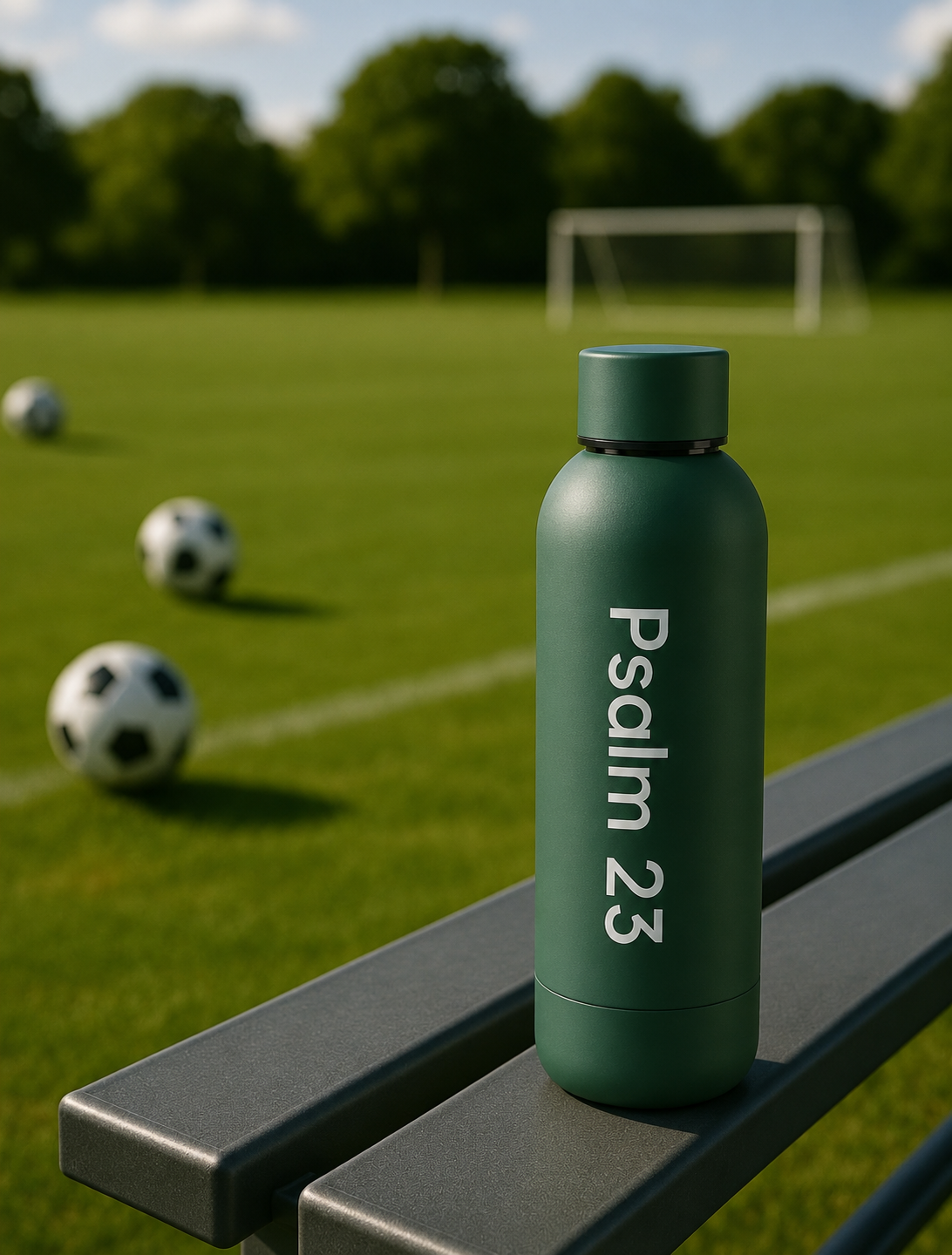 Forest Green Water Bottle