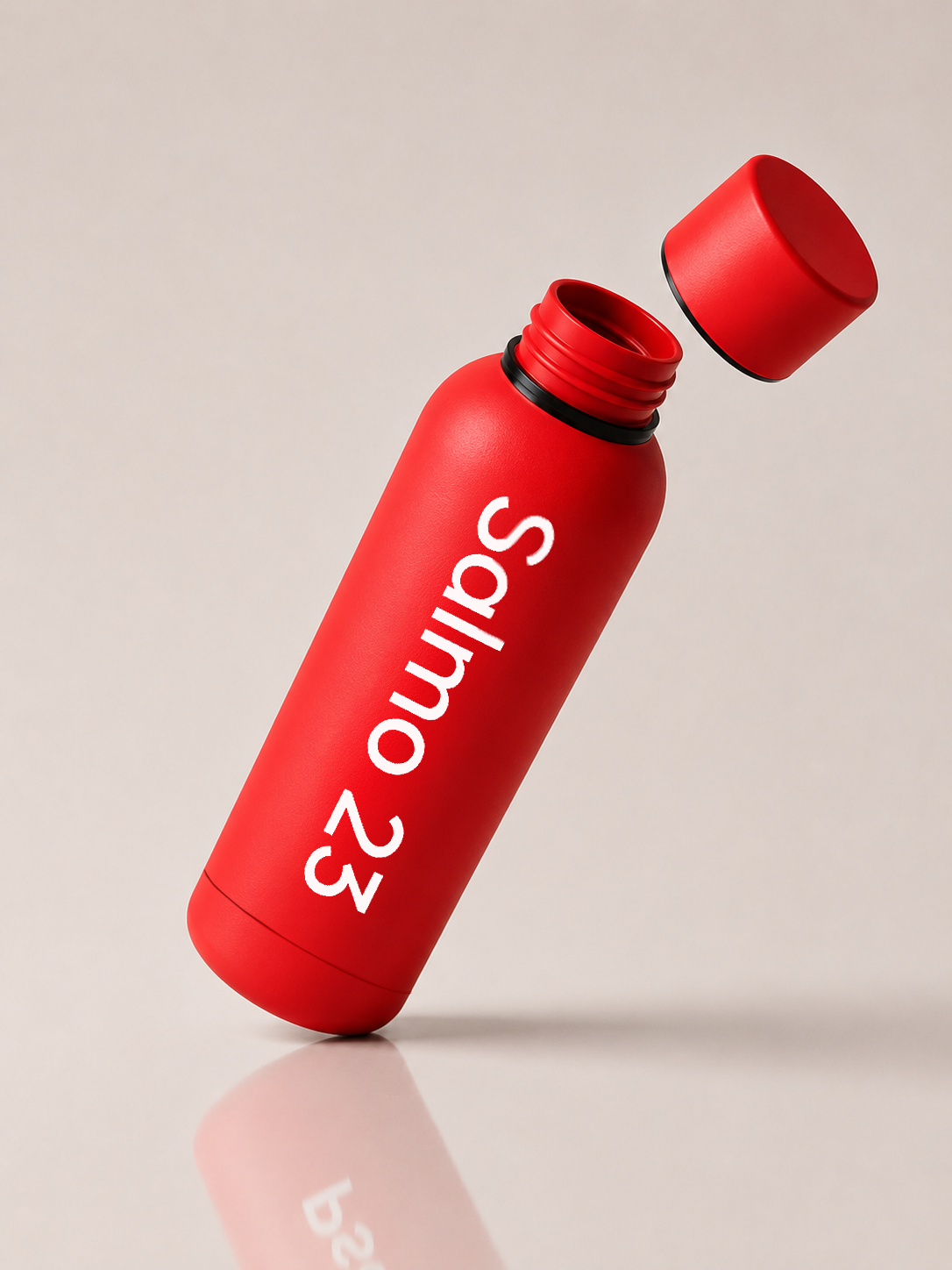 Crimson Red Water Bottle